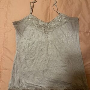 Lace Trimmed Camisole Top